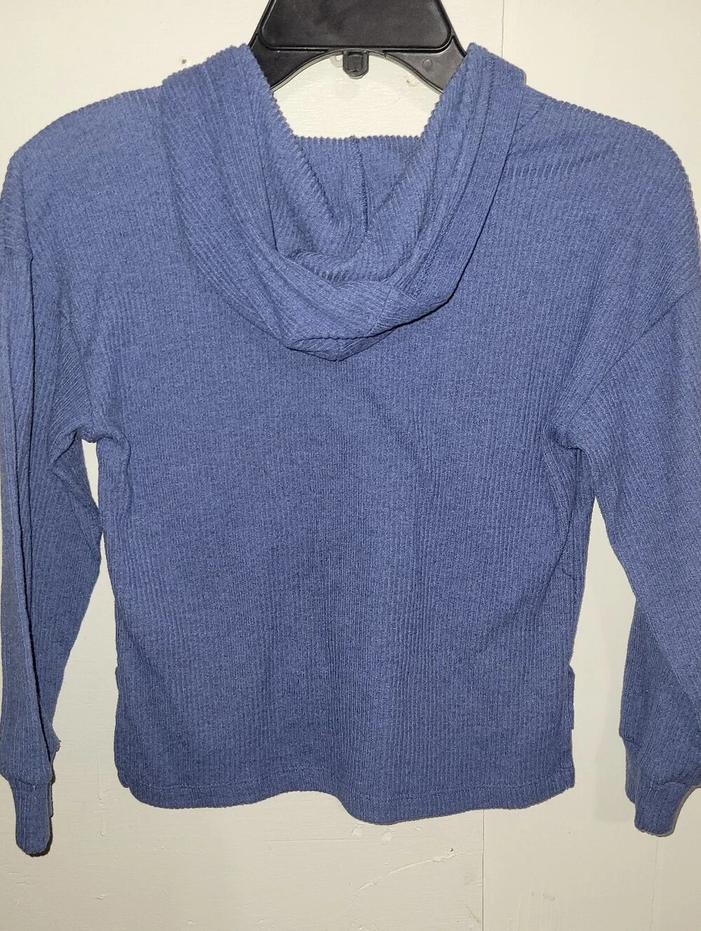 Old Navy girls' ribbed knit hooded pullover AH47